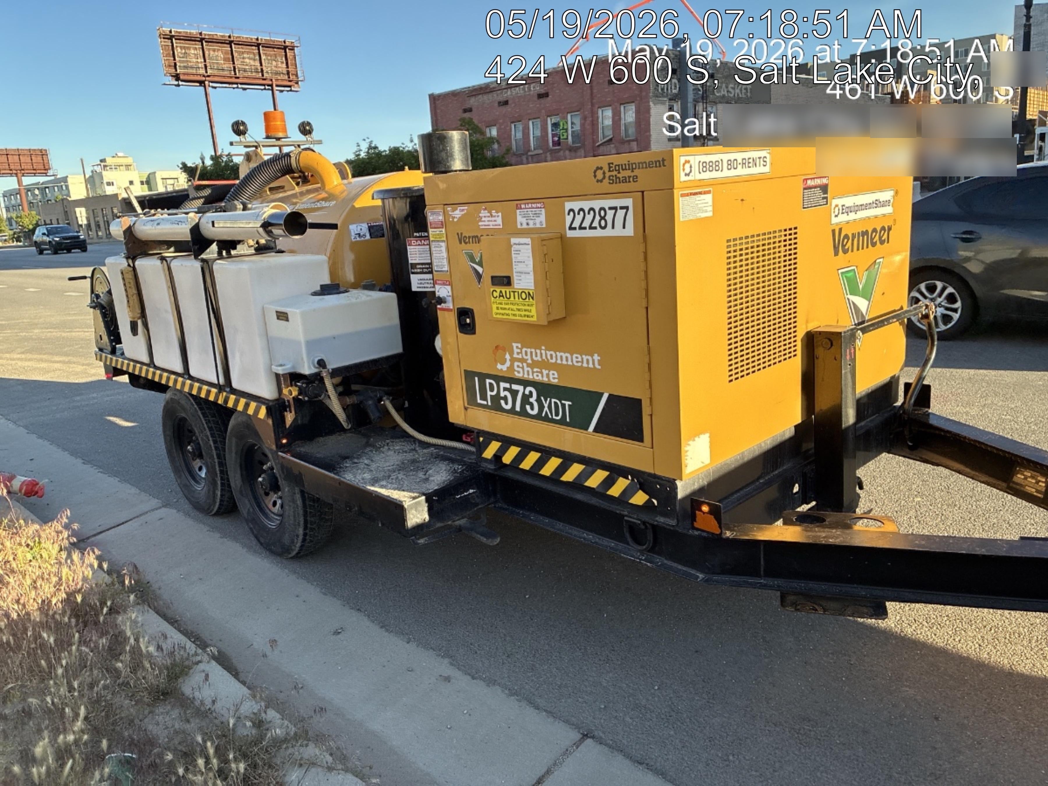 2022 Vac-Tron LP573XDT T4 Koehler Diesel Engine, 500 Gallon Debris Tank, x2 100 Gallon Water Tanks