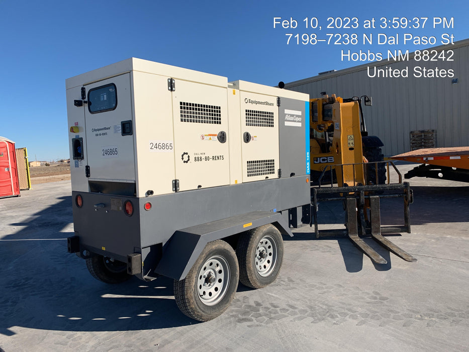 2022 ATLAS COPCO QAS 125