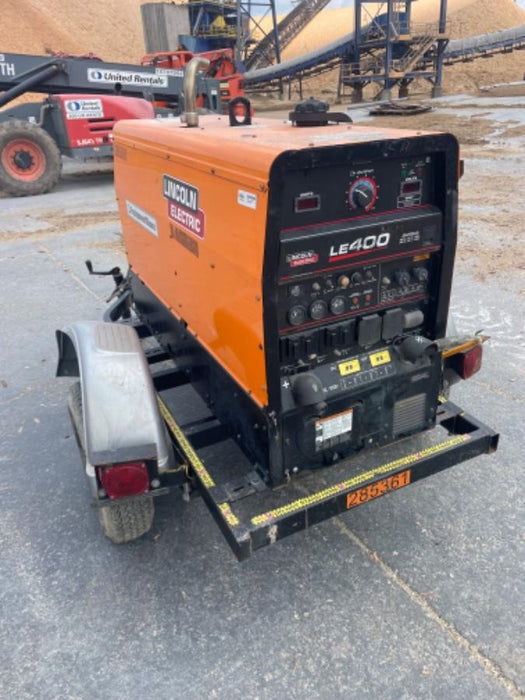 2022 Lincoln Electric LE400 Kubota V1505, Trlr, Cable Rack, Light Kit, ES Decals, T3