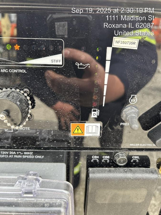 2025 MILLER ELECTRIC BIG BLUE 400