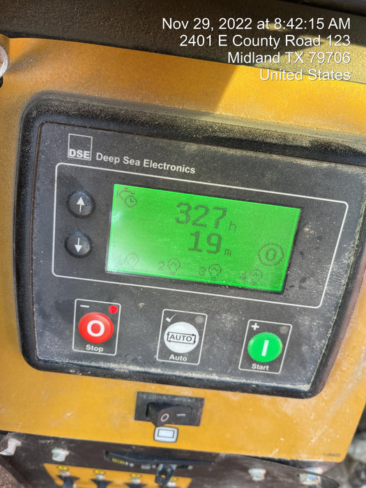 2022 Allmand NLV3GR (4) LED Light Fixture 350W, 23' Vertical Mast, 3kW Prime, Towable, ES Decals, T3