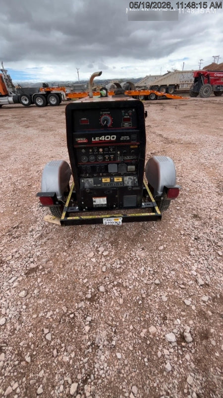 2022 Lincoln Electric LE400 Kubota V1505, Trlr, Cable Rack, Light Kit, ES Decals, T3