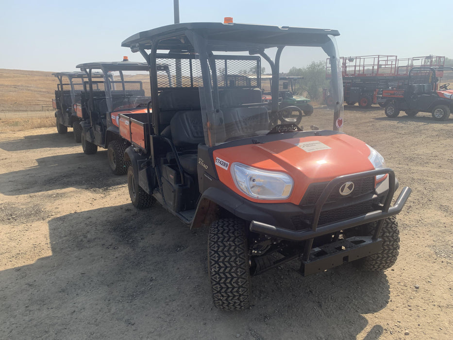 2021 Kubota RTV-X1140W-H Plastic Canopy, Windshield Acrylic Clear, LED Strobe Light, Wire Harness Kit, Back up Alarm