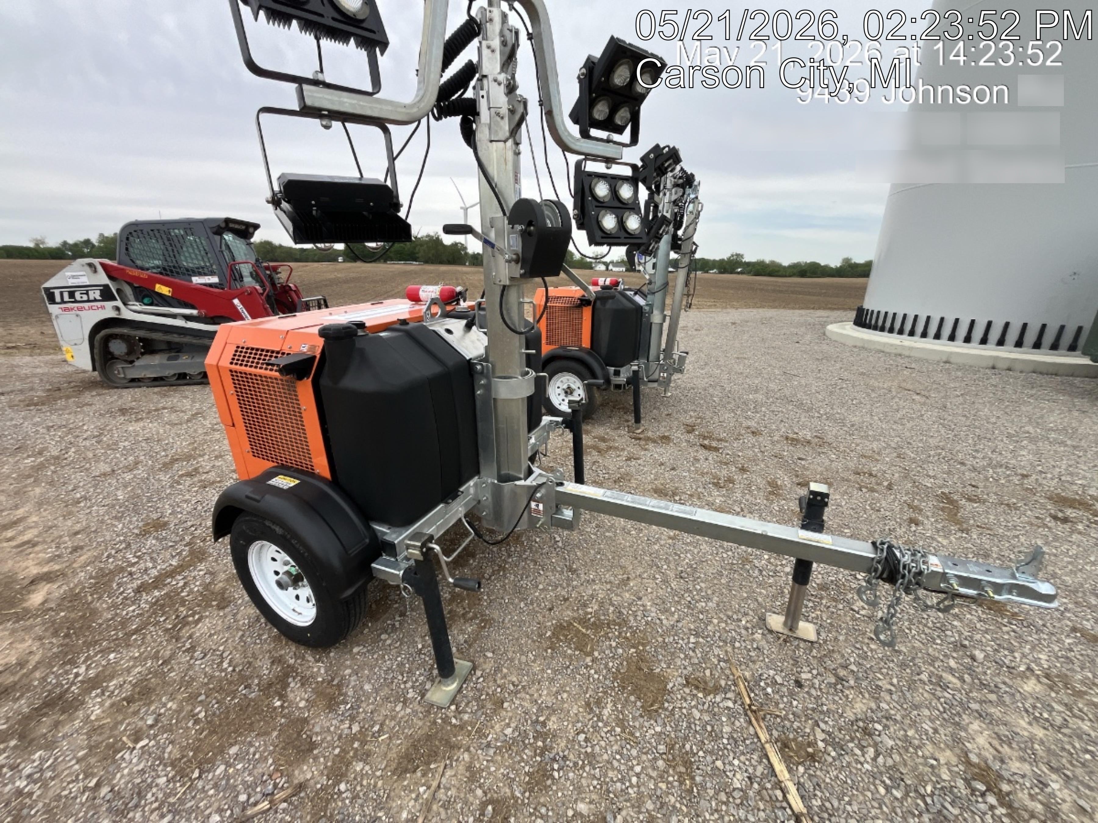 2024 Wanco WLTT-4MM4K Diesel, Deep Sea Controller, Shore Power Plug, Auto Start, (4) 350W LED Floodlights, 4kW Generator, 60 Gal Fuel Tank, 2" Ball, T3