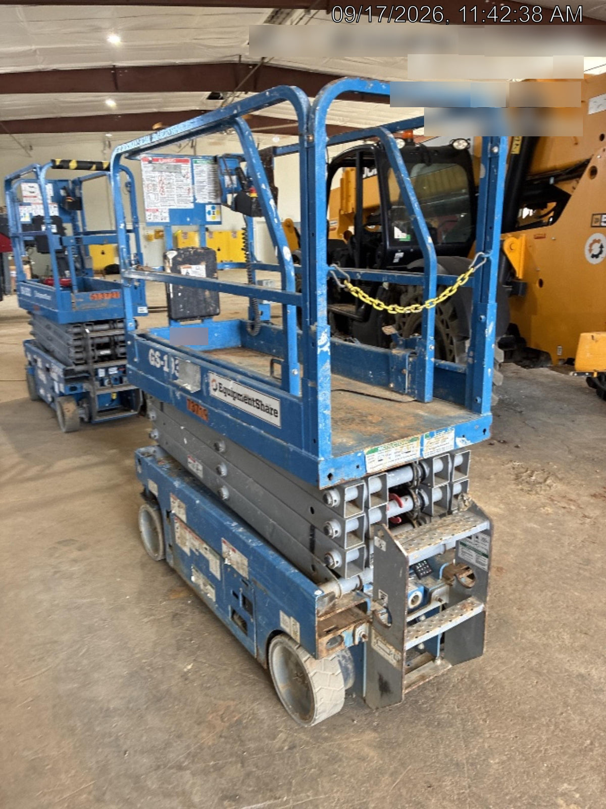 2020 Genie GS-1930 Fixed rails with chain entry gate - Pre A92.20