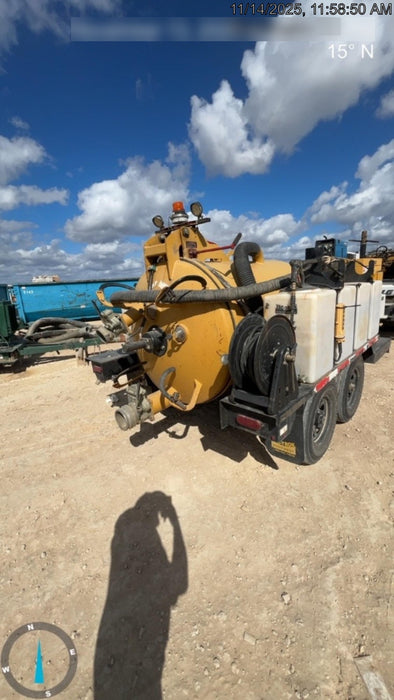 2020 Vac-Tron LP573XDT 24Hp Kohler Diesel - 500 Gal Debris Tank - 500 CFM Vacuum Pump - x2 100 Gal Water Tanks