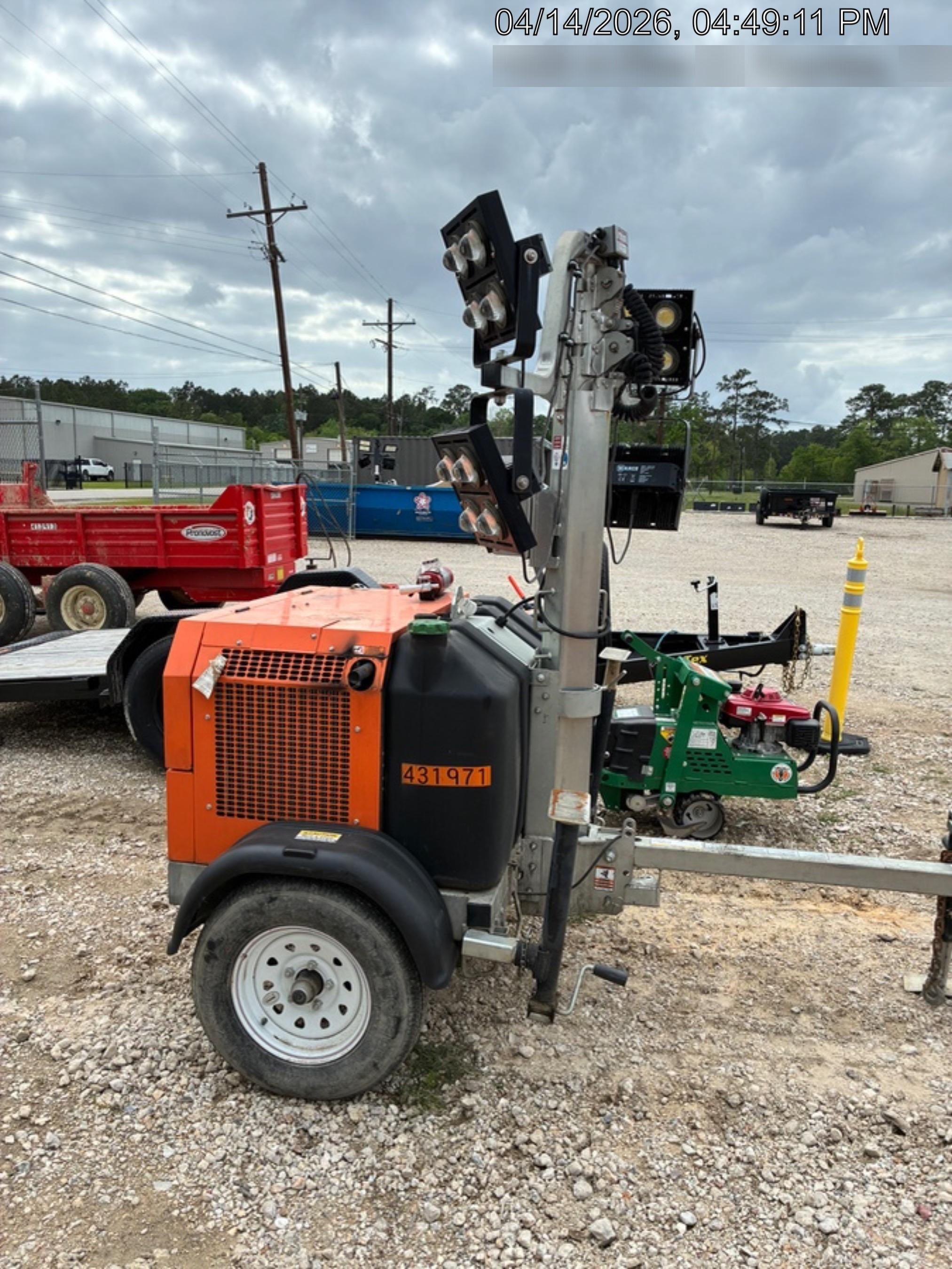 2024 Wanco WLTT-4MM4K Diesel, Deep Sea Controller, Shore Power Plug, Auto Start, (4) 350W LED Floodlights, 4kW Generator, 60 Gal Fuel Tank, 2" Ball, T3