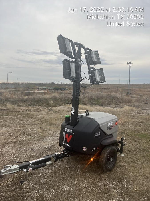 2024 Wacker Neuson LTT4 Diesel, Kohler KDW702, Deep Sea Controller, Auto Start, LED 320W, Bypass Outlet, T3