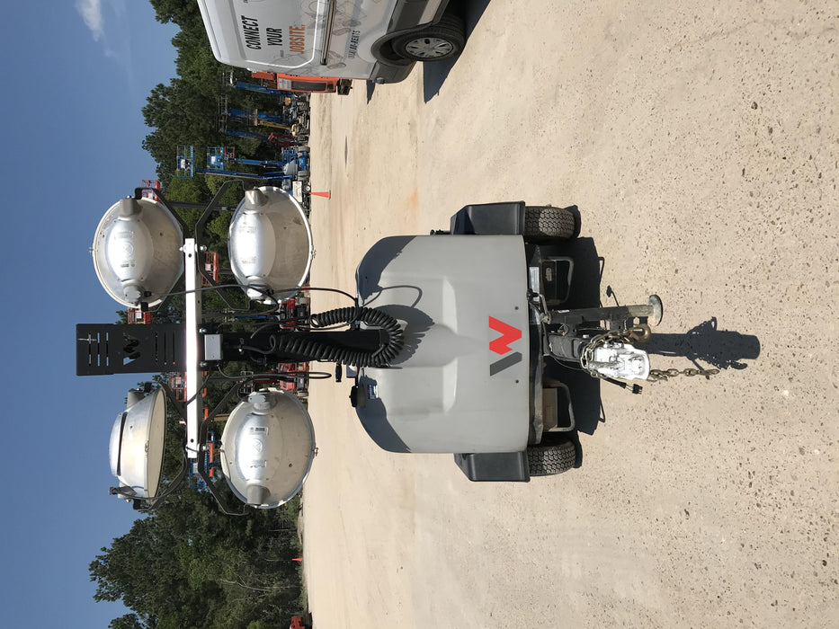 2018 Wacker Neuson LTV6L-MH Wacker Neuson LTV6L Mobile Light Tower w/Fuel Level Sensor Installed