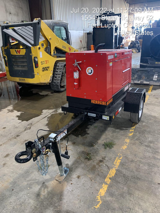 2022 Shindaiwa DGW400MDL Kubota D902 Engine, 23 HP, Dual Op Welder, Wire, Arc, Droop Stick, Tig, and CC Stick Functionality, Simulphase, 3 Phase and 1 Phase Gen Output, Single Axle NB Trlr, Slr Trckl Chrg 12V 12W, Fire Ext