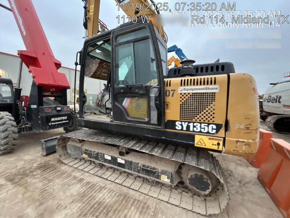 2018 SANY SY135C