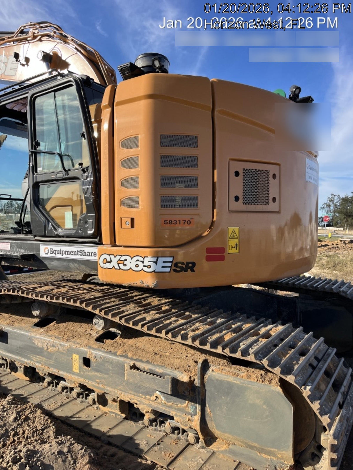 2025 CASE CX365E SR