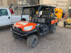2022 Kubota RTV-X1140W-H Plastic Canopy, Windshield Acrylic Clear, LED Strobe Light, Wire Harness Kit, Back up Alarm