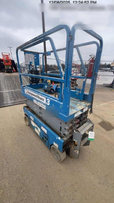 2018 Genie GS-1930 Genie GS-1930 w/Fixed Rail, Chain Entry