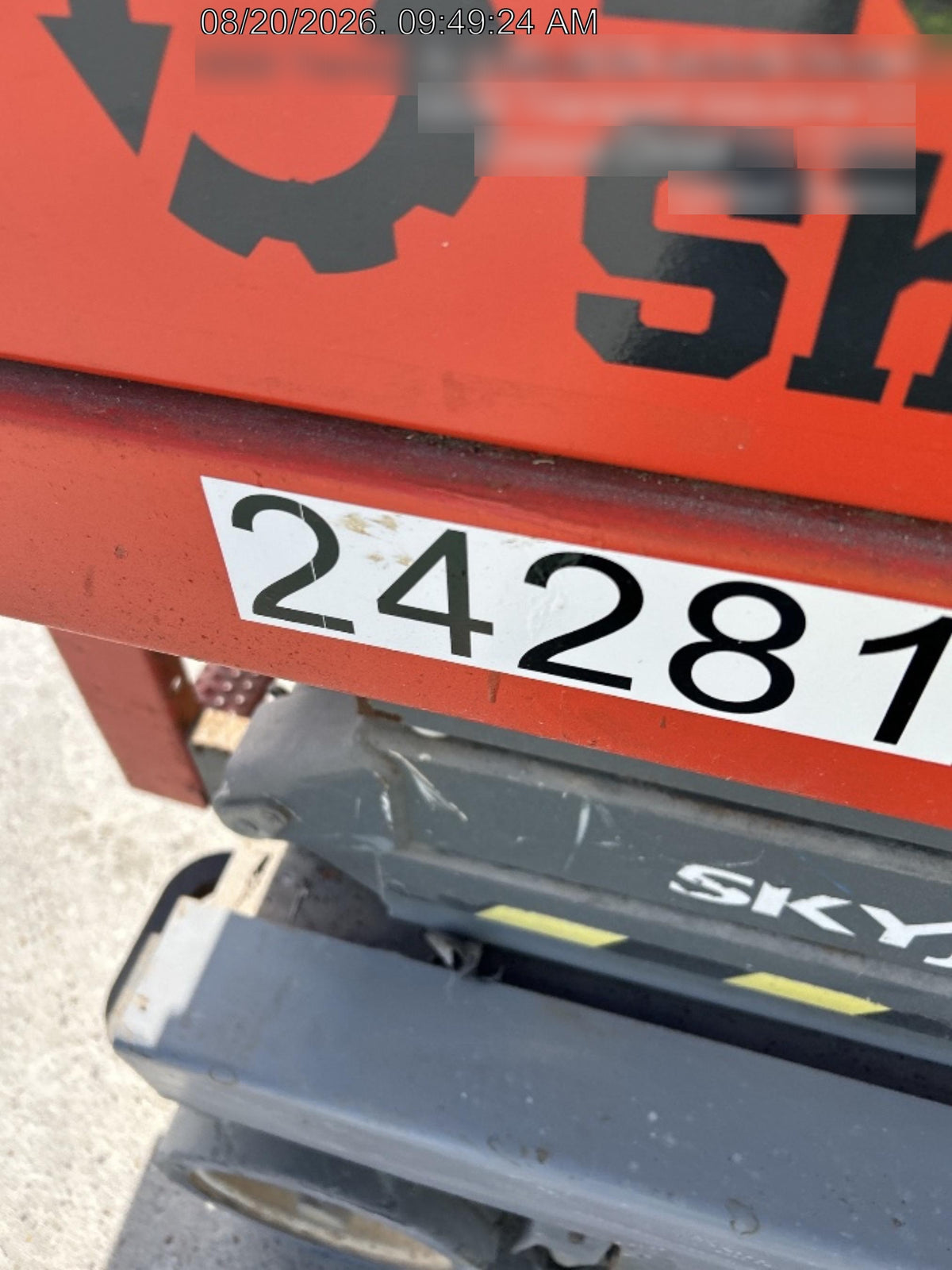 2019 Skyjack SJIII-3219 Skyjack SJIII3219 Standard w/Trojan Batteries