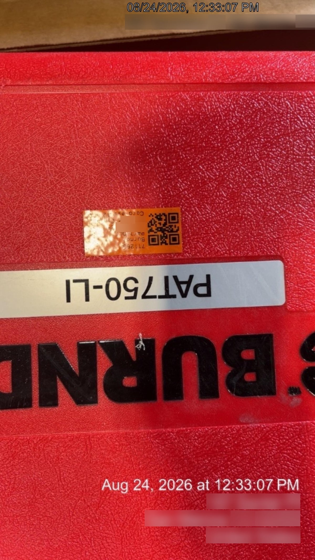2026 BURNDY PAT750LI