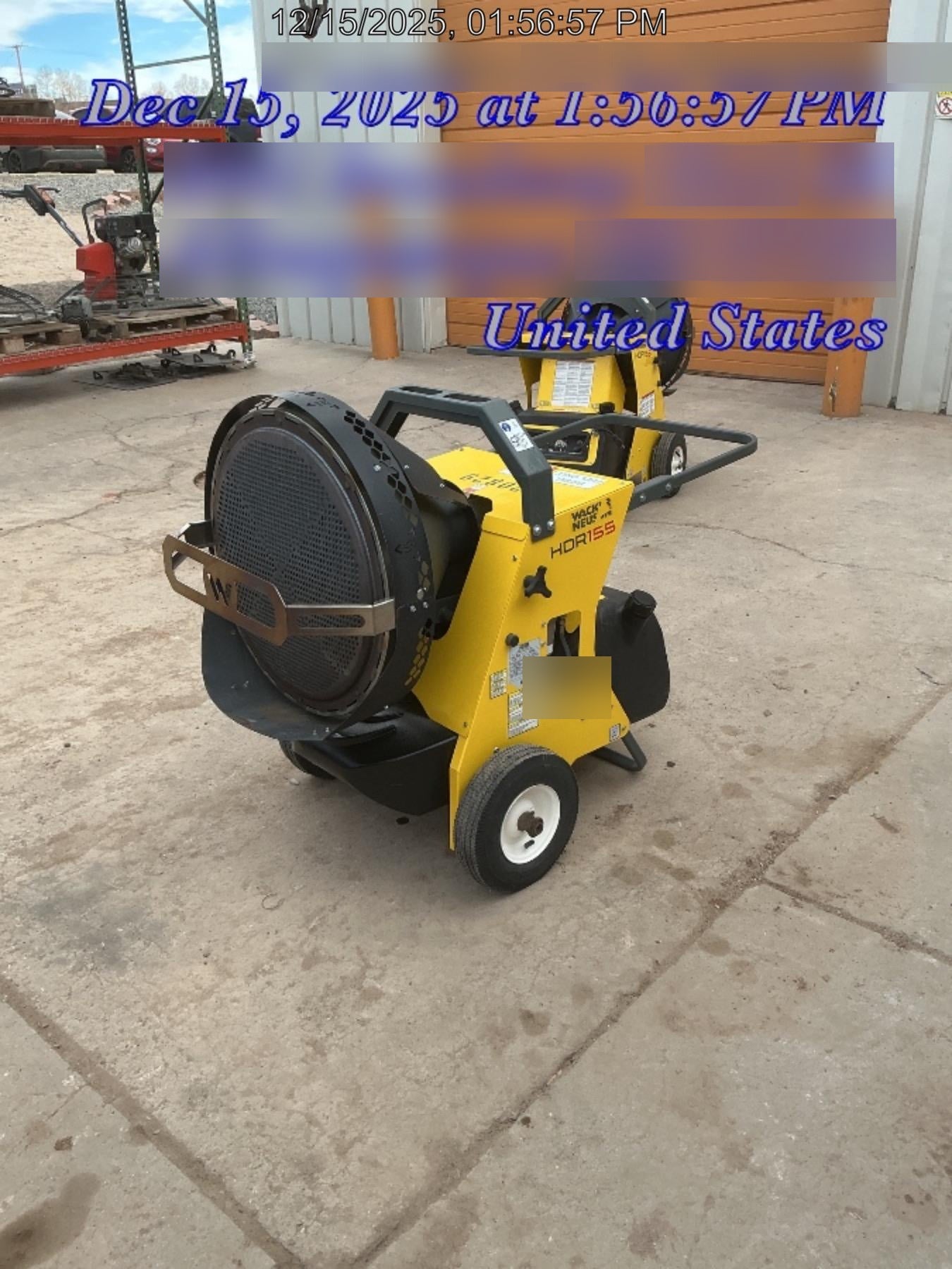 2018 WACKER NEUSON HDR 155
