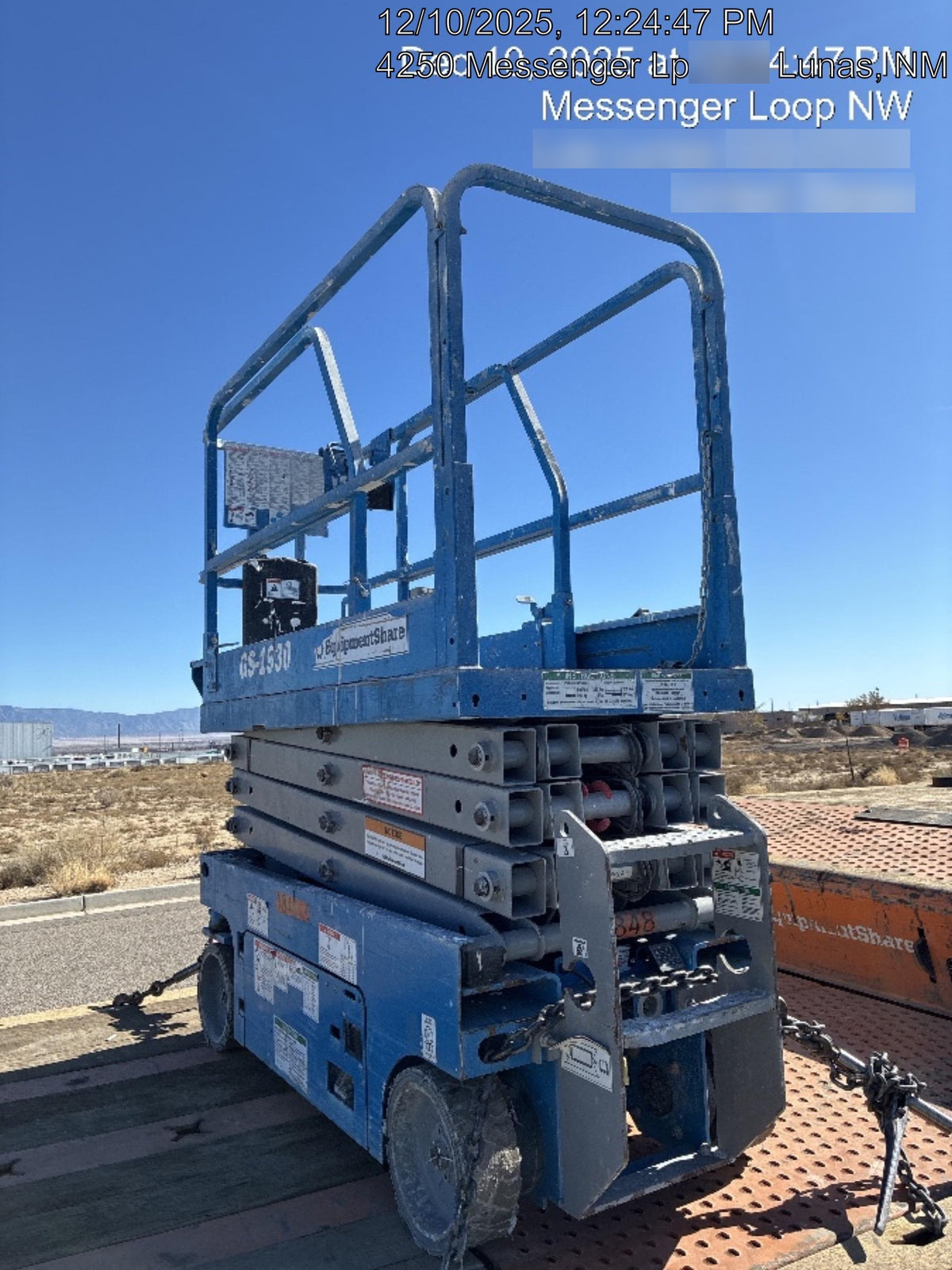 2020 Genie GS-1930 Standard Machine