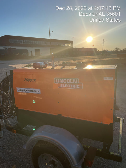 2022 Lincoln Electric LE400 Kubota V1505, Trlr, Cable Rack, Light Kit, ES Decals, T3