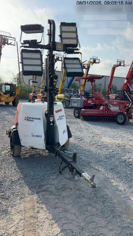 2023 Generac MLT2 Diesel, Flex Switch 120V Input, Powerzone Controller, 
(4) 320W LED Lights, 4kW Generator, 39.9 Gal Fuel Tank, 2" Ball, T3