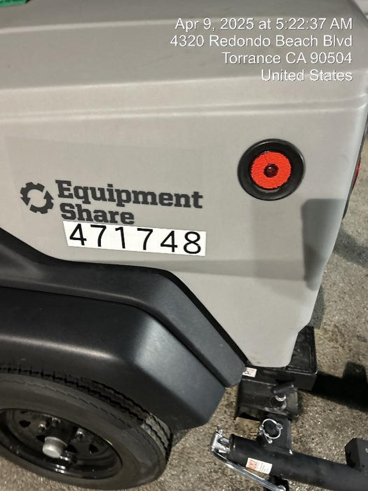 2024 Wacker Neuson LTT4 Diesel, Kohler KDW702, Deep Sea Controller, Auto Start, LED 320W, Bypass Outlet, T3