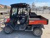 2019 Kubota RTVX900WH 4wd Utility Cart, 2 Seat, Diesel, LED Strobe, Windshield Tempered Glass, Plastic Canopy, Wire Harness Kit, Backup Alarm
