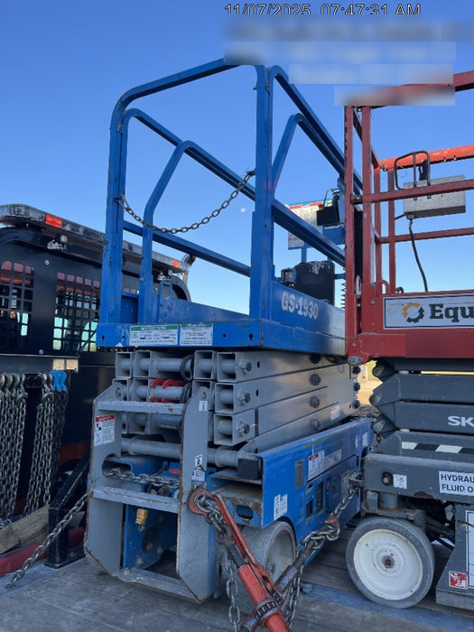 2020 Genie GS-1930 Fixed rails with chain entry gate - Pre A92.20