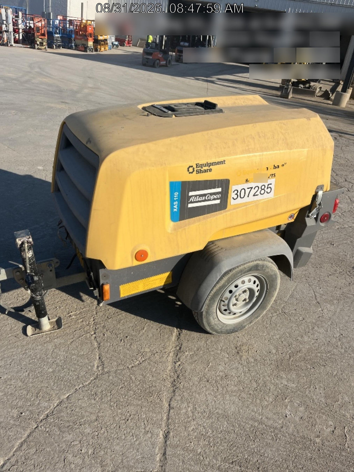 2023 ATLAS COPCO XAS 110