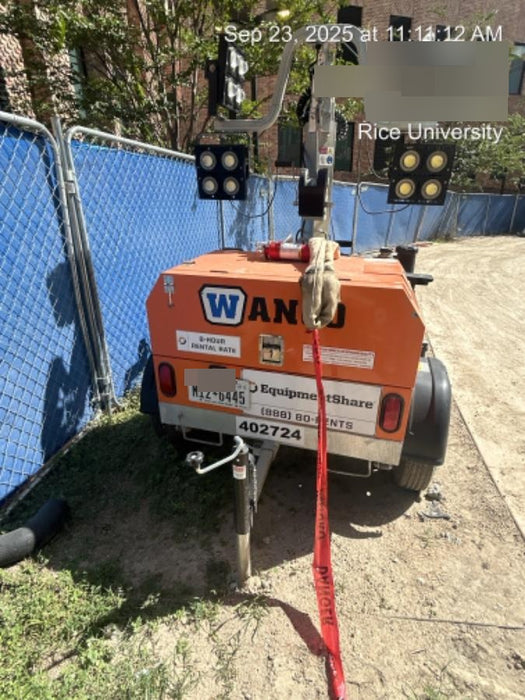 2024 Wanco WLTT-4MM4K Diesel, Deep Sea Controller, Shore Power Plug, Auto Start, (4) 350W LED Floodlights, 4kW Generator, 60 Gal Fuel Tank, 2" Ball, T3