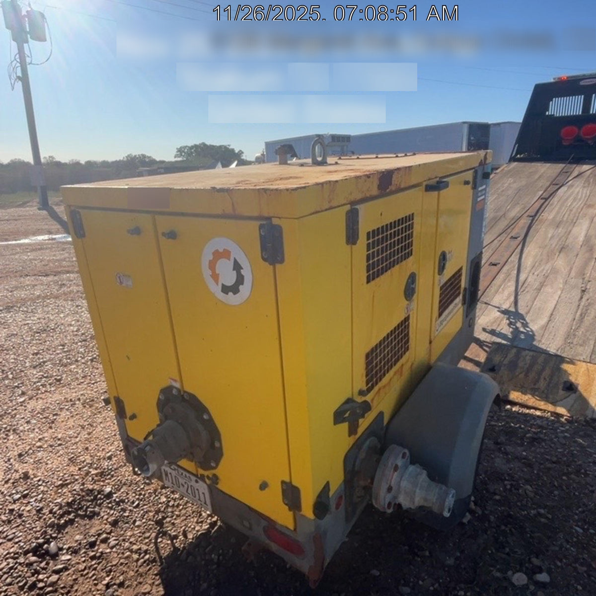 2020 ATLAS COPCO PAS 100 HF CS Enclosed