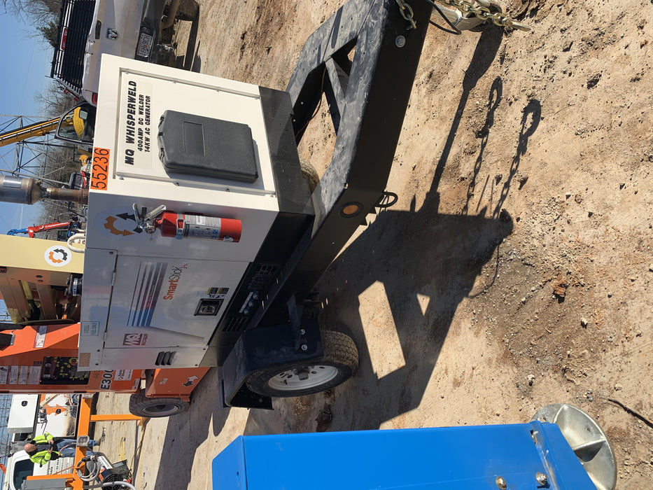 2019 Multiquip DLW400ESA4 Dual Pack, Trailer Mounted