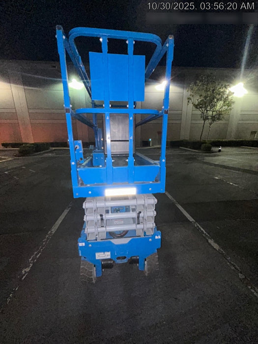 2020 Genie GS-2632 Solid NM Tires, Folding Rails with Half-Height Swing Gate, Beacon, 800W Invertor