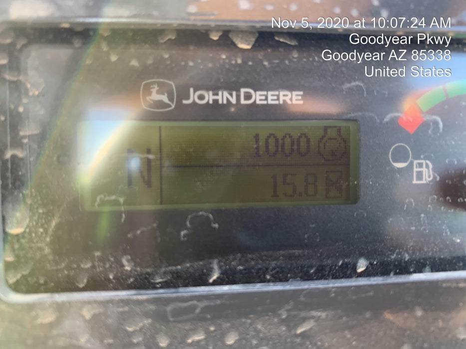 2020 John Deere 210LEP Canopy, 4WD, Second rear hydraulic cylinder, Light Package, Wheel weights