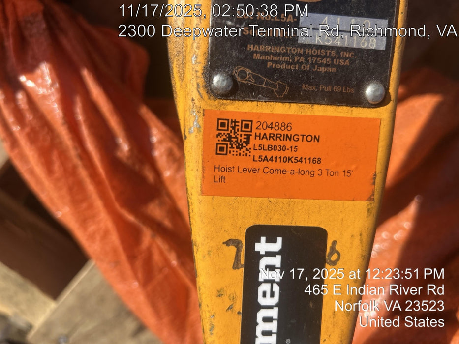 2021 HARRINGTON L5LB030-15