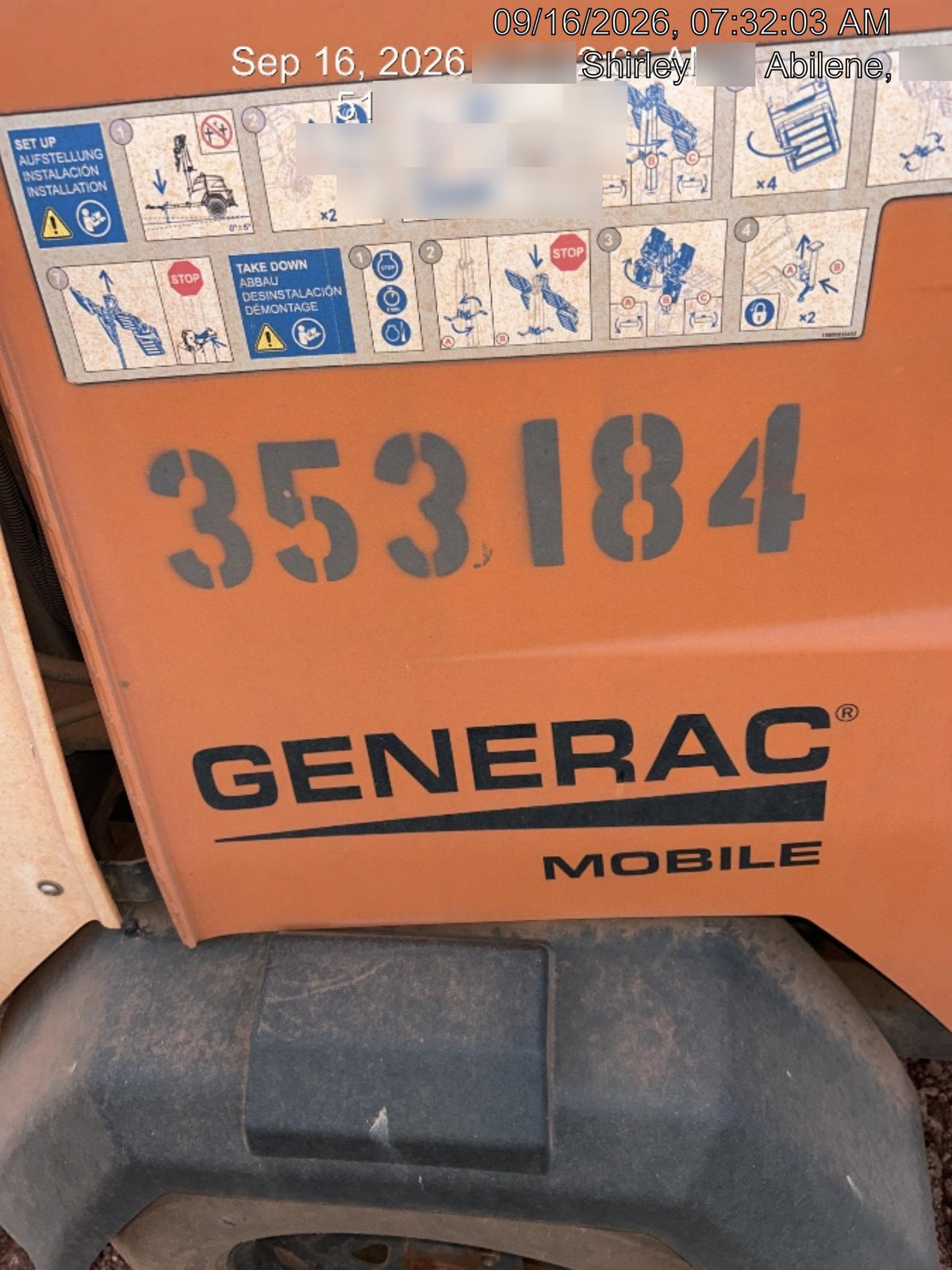 2023 Generac MLT2 Diesel, Flex Switch 120V Input, Powerzone Controller, (4) 320W LED Lights, 4kW Generator, 39.9 Gal Fuel Tank, 2" Ball, T3