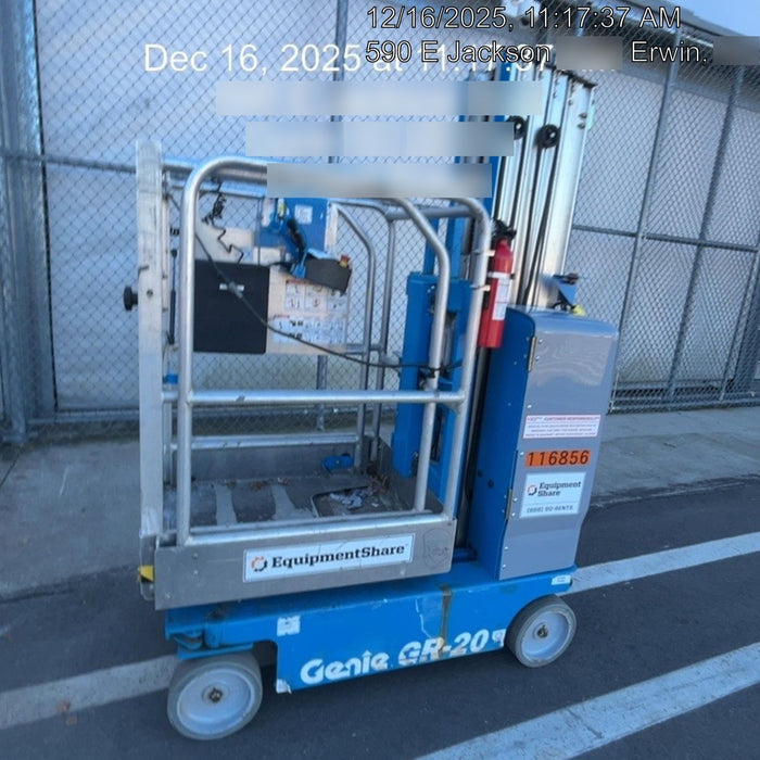 2020 GENIE GR-20