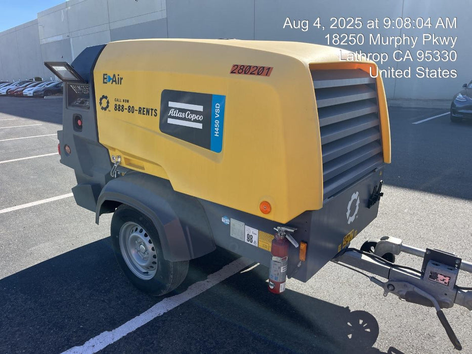 2022 ATLAS COPCO E-AIR H450