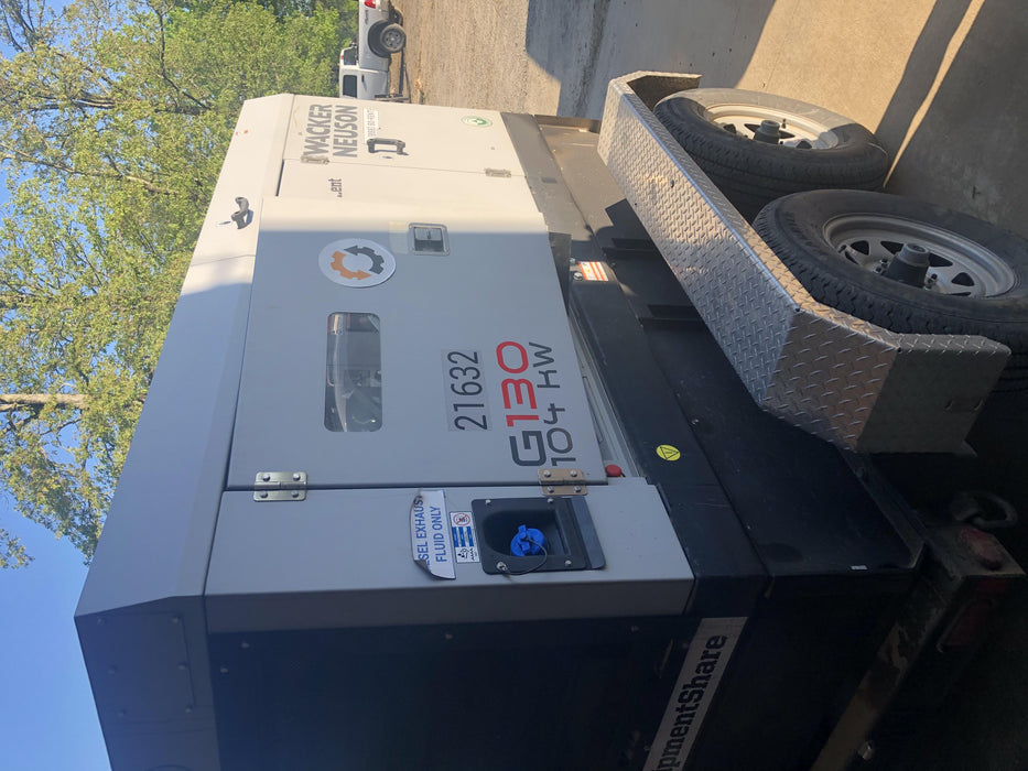 2019 WACKER NEUSON G130