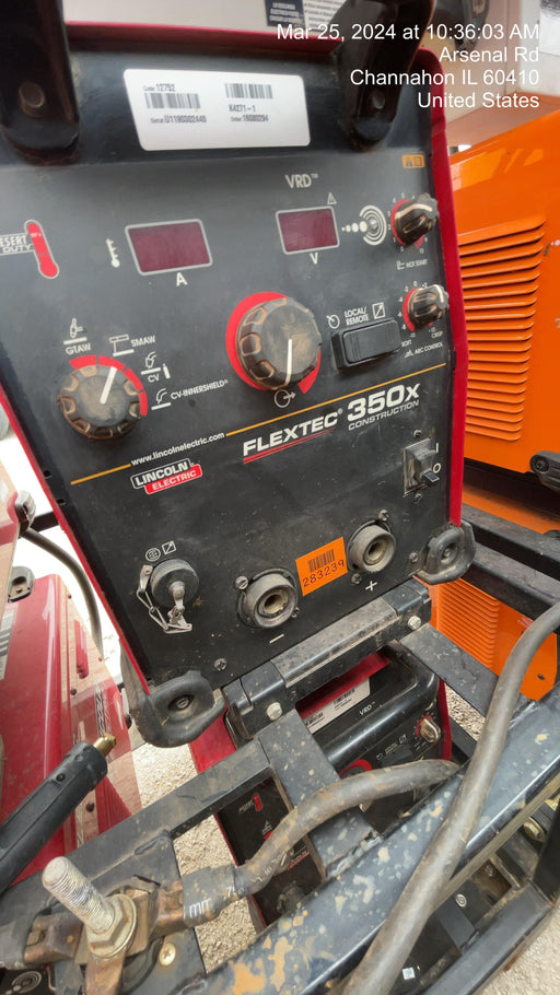 2024 LINCOLN ELECTRIC FLEXTEC 350X