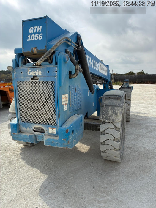 2019 Genie GTH-1056 Canopy, Solid RT Tires, LED Work Lights, Beacon 60" QA Carriage, 60" Forks