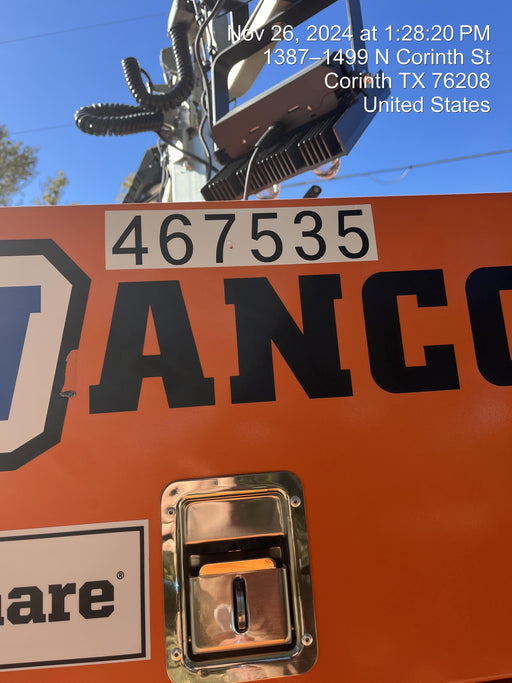 2024 Wanco WLTT-4MM4K Diesel, Deep Sea Controller, Shore Power Plug, Auto Start, (4) 350W LED Floodlights, 4kW Generator, 60 Gal Fuel Tank, 2" Ball, T3