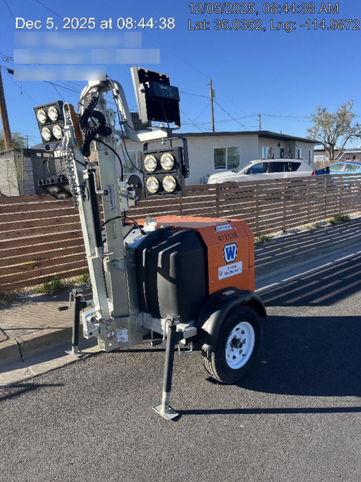 2024 Wanco WLTT-4MM4K Diesel, Deep Sea Controller, Shore Power Plug, Auto Start, (4) 350W LED Floodlights, 4kW Generator, 60 Gal Fuel Tank, 2" Ball, T3