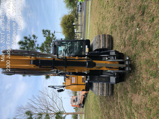 2020 Sany SY155U Rubber Tracks, Front Blade