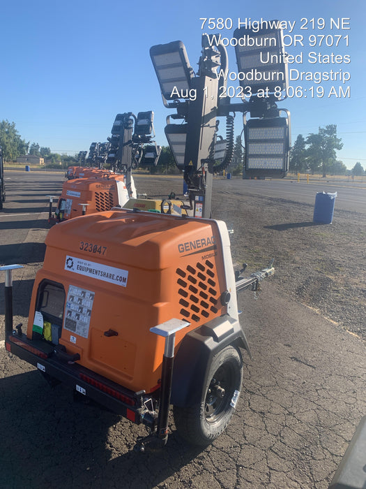 2023 Generac MLT2 Diesel, Flex Switch 120V Input, Powerzone Controller, (4) 320W LED Lights, 4kW Generator, 39.9 Gal Fuel Tank, 2" Ball, T3