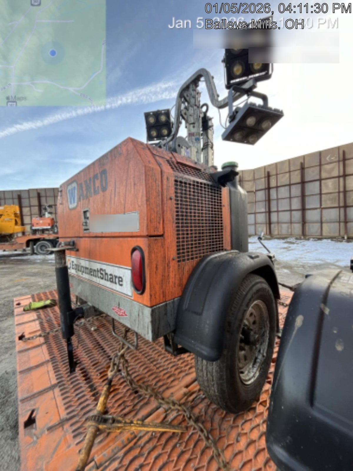 2024 Wanco WLTT-4MM4K Diesel, Deep Sea Controller, Shore Power Plug, Auto Start, (4) 350W LED Floodlights, 4kW Generator, 60 Gal Fuel Tank, 2" Ball, T3