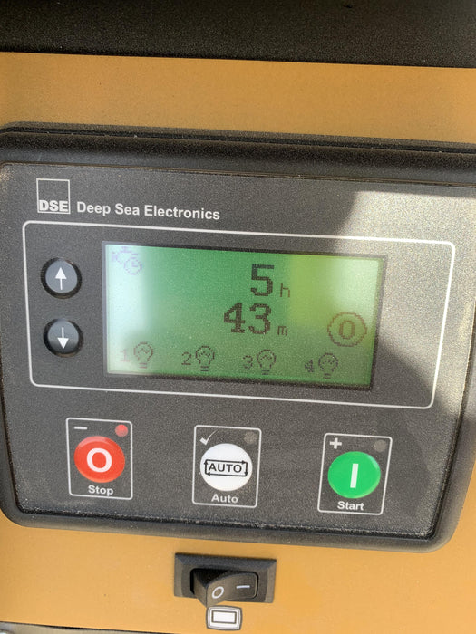 2022 Allmand NLV3GR (4) LED Light Fixture 350W, 23' Vertical Mast, 3kW Prime, Towable, Deep Sea L401, Leveling Jacks, Yanmar T4F 5.8hp