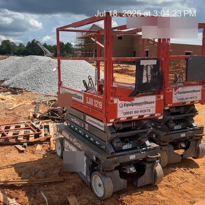 2019 Skyjack SJIII-3219 Standard Options, Trojan Batteries