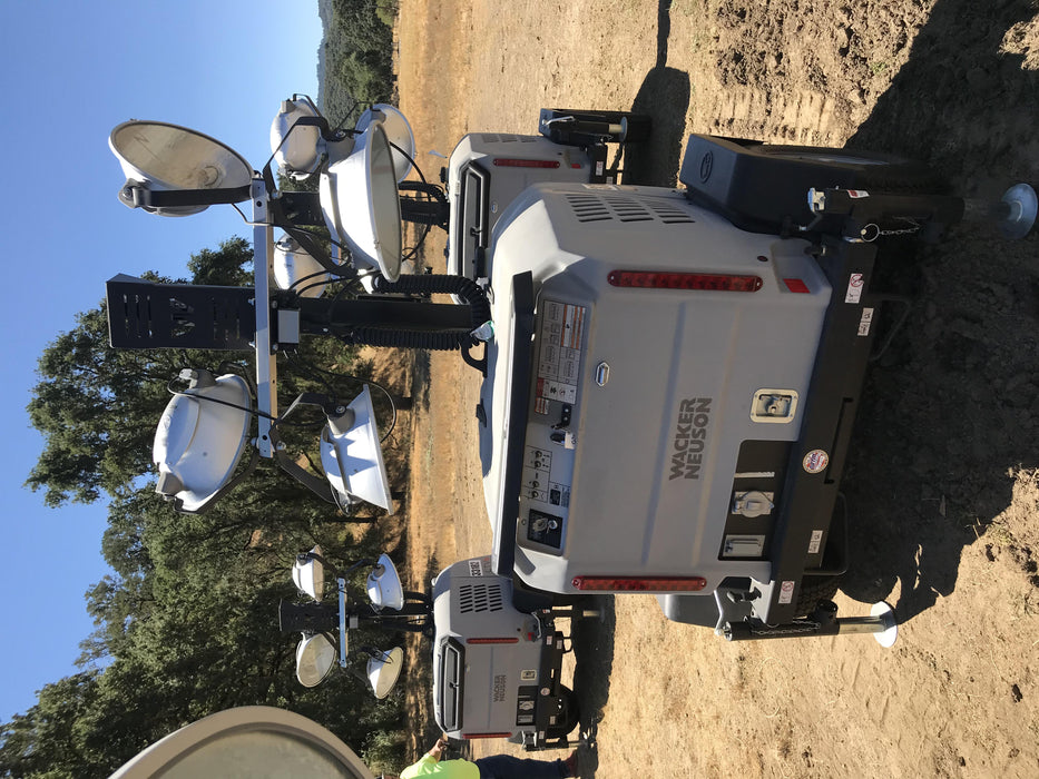2019 Wacker Neuson LTV6L-MH Wacker Neuson LTV6L Mobile Light Tower w/Fuel Level Sensor Installed