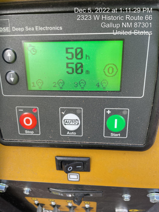 2022 Allmand NLV3GR (4) LED Light Fixture 350W, 23' Vertical Mast, 3kW Prime, Towable, ES Decals, T3