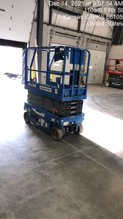 2019 Genie GS-1930 Genie GS-1930 Standard Options, EE Rated